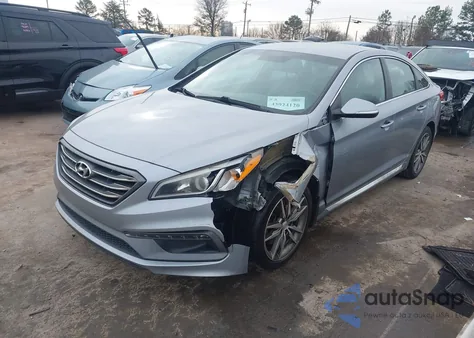 2017 Hyundai Sonata Sport 2.0T from USA, damaged, VIN 5NPE34AB0HH580692